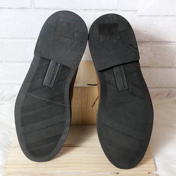 Bostonian Commonwealth Dezmin Plain Oxford Dark Tan Leather Men's Size 9M - Picture 4 of 7